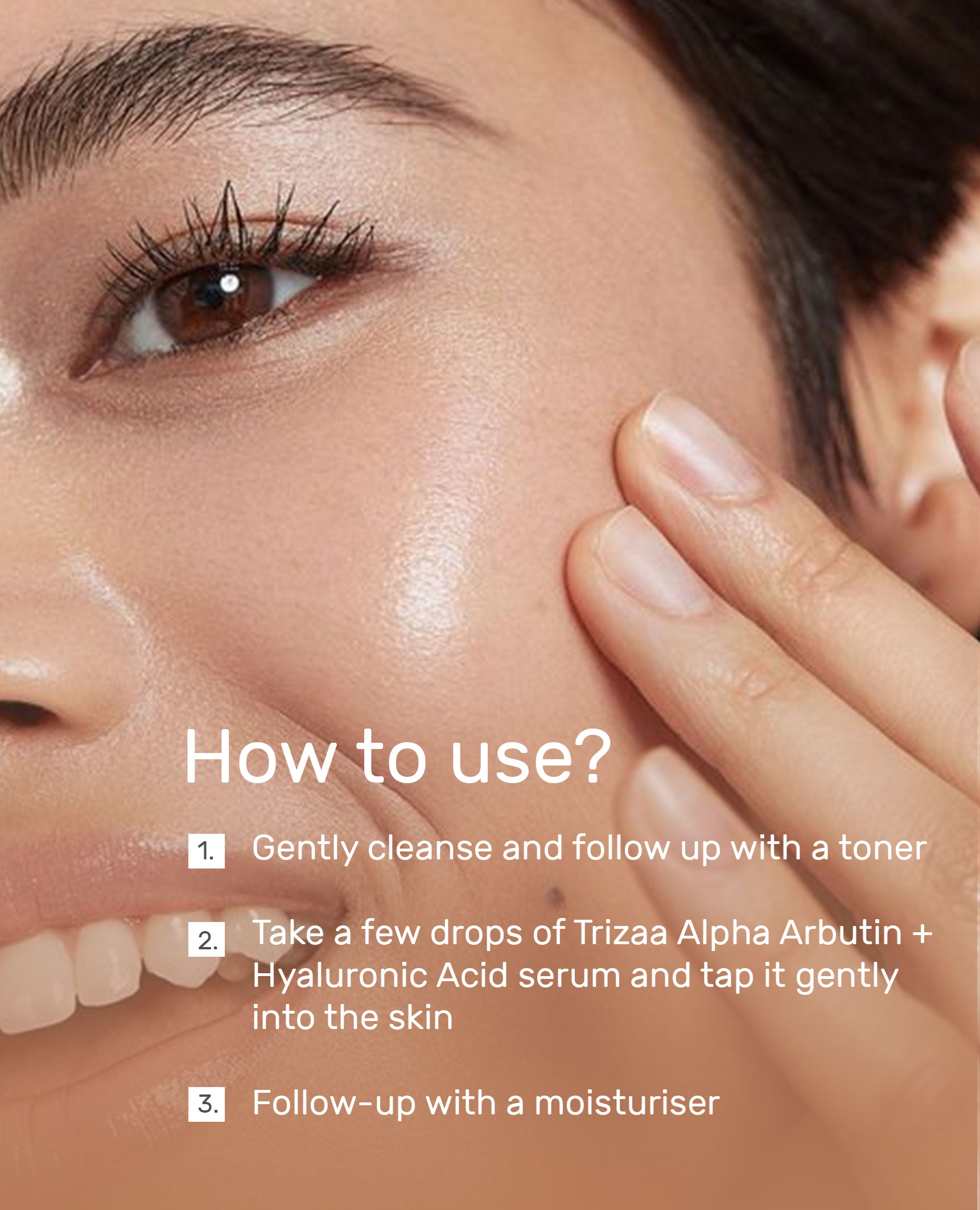 Alpha Arbutin + Hyaluronic Acid serum